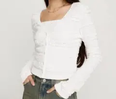 SLY 「キャミ付き」 FRONT BUTTON CAMI カーデ