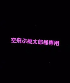 空飛ぶ桃太郎様専用