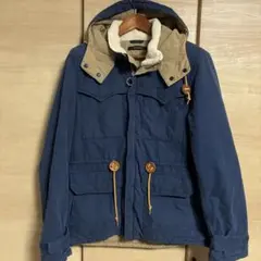 Johnbull ジョンブル　ネイビー フード付き マウンテンパーカー