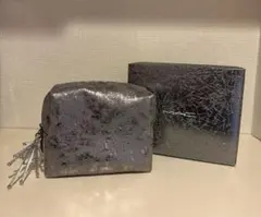 M.A.C マック 非売品 シルバー 非売品 ノベルティポーチ 箱付き