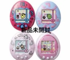 新品未開封　たまごっち　チョコ缶　４種セット　お菓子　くちぱっち　まめっち