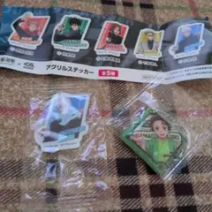くら寿司 五条悟 アクリルステッカー 鬼滅の刃炭治郎キーホルダー