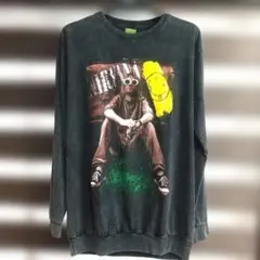 カートコバーン ニルヴァーナ　スウェット ロンT　ロック　バンド