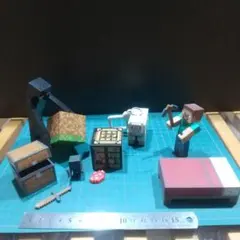 マインクラフト　フィギュアセット