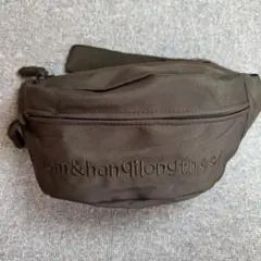 ボディバッグ　黒　ユニセックス　オシャレ