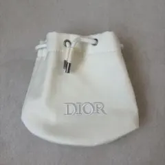 Dior 巾着 ポーチ ホワイトのサムネイル