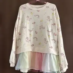 最終値下げ❣️女の子　長袖ロンTシャツ　１３０センチ