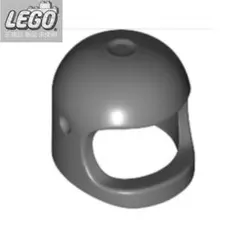 LEGOレゴ正規品　灰色ヘルメットパーツ　ダークグレークラシックスペース