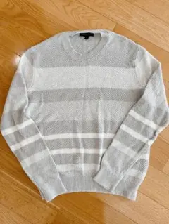 バナナリパブリック　コットンセーター綿サマーニットメンズ