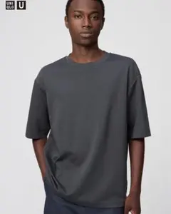 uniqlou エアリズムコットンクルーネックt