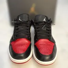 Air Jordan1 LOW ホワイト/ブラック/レッド