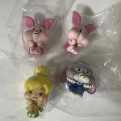 ディズニーキャラクター すねてマス フィギュアコレクション そのに 4種セット
