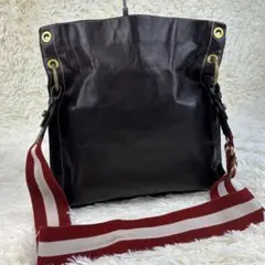 バリー トレインスポッティング ショルダーバッグ 斜め掛け レザー ブラウン 茶