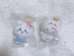 ちいかわ×サンリオキャラクターズ　シークレットフロッキーマスコット　2個セット
