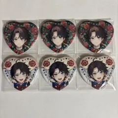 a*様 三枝明那 にじさんじ Rose Valentine ︎ハート型缶バッジ