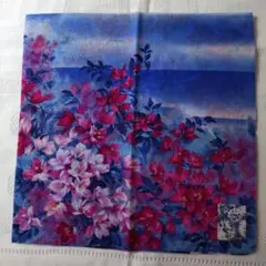 新品　花柄ハンカチ 日本製