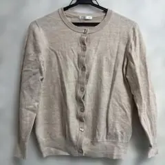 カーディガン　ブラウンL L