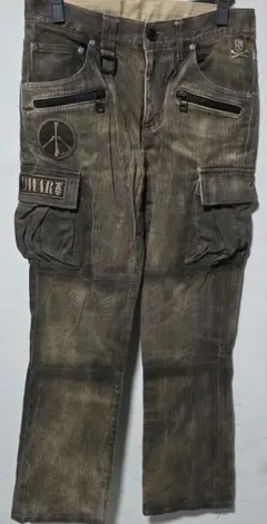 新品)【Roen】スリムカーゴパンツ /HIROMUTAKAHARA ズボン 2025年最新