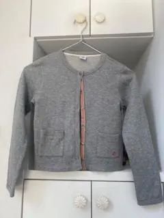 プチバトー　グレー カーディガン