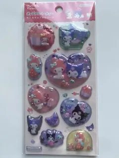 マイメロディ　クロミ　ポップデコパーティー　シール