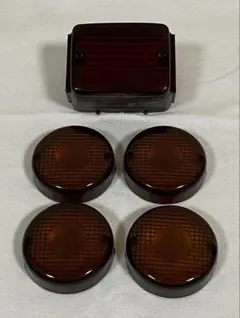 RZ250 RZ350 SR400 ウインカーレンズ 黄色 XS GX クリア - メルカリ