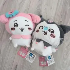 ちいかわ モモンガ サンリオコラボ プライズ品2点セット