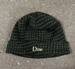Dime ニット帽 ダークグリーン