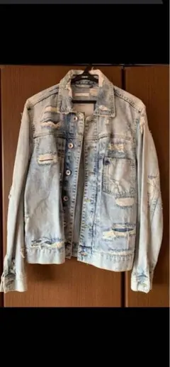 ZARA ダメージデニムジャケット EXILE ATSUSHI