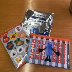 パペットスンスン　スシロー　クリアポーチ