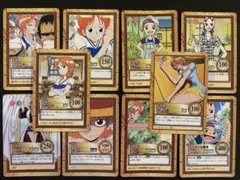 絶版品 旧ワンピースカード カードダス ハイパーバトル ナミ 12枚