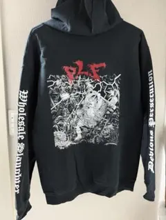 P.L.F. ジップアップパーカー M グラインドコア grind S.O.B.