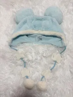 ミッキー水色ファンキャップ