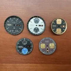 ジャンク セイコー 6138系 スピードタイマー 文字盤 5枚 - メルカリ