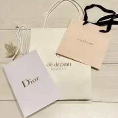 ショップ袋 clé de peau Beauté JILLSTUART Dior