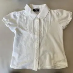 COMME CA ISM 半袖シャツ 100A ホワイト