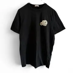 MONCLER モンクレール 現行 Tシャツ コットン モノグラムパッチ 肩ロゴ