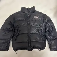 FIRST DOWN ダウンジャケット ブラック ホワイト