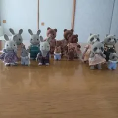 シルバニアファミリー♡レア 初期お人形家族♡16体