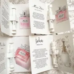 新品未使用　ディオール　香水　4種　セット　ミスディオール　ジャドール