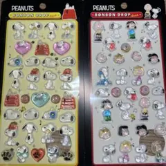 PEANUTS スヌーピー　ボンボンドロップシールセット