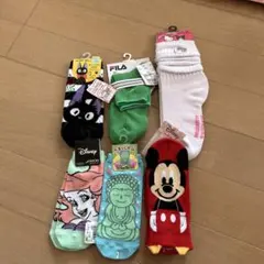 Disney & FILA ソックスセット 23-25cm
