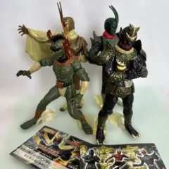 HG 仮面ライダー グロンギ怪人４体！ ライジングゴ・ガドル・バ は自作‼︎