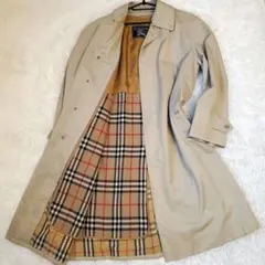 ⭐良品⭐BURBERRYS ベージュ ステンカラーコート ノバチェック