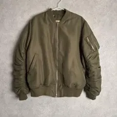 【最終価格】オリーブグリーン MA-1ジャケット　EMODA