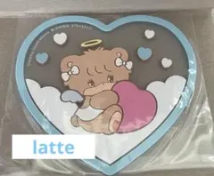 mikko クリアラバーコースター　latte ラテ　コースター
