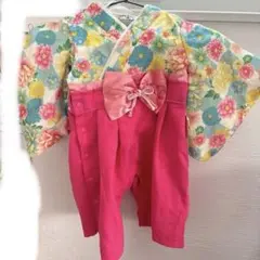 ベビー袴　女の子　80cm