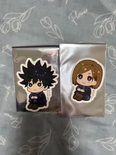 るかっぷ展 呪術廻戦 ステッカー 伏黒恵 釘崎野薔薇