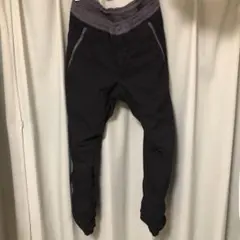 ユニクロ　暖パン　ナイロン　パンツ　裏起毛