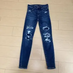 アメリカンイーグHI-RISE JEGGINGスキニーデニム0 regular