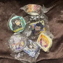 鬼滅の刃　くら寿司　善逸　無一郎　天元　小芭内　缶バッジ　テープ　まとめ売り